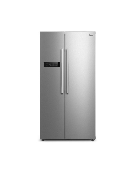 REFRIGERATEUR MIDEA SIDE BY SIDE 530L AVEC AFFICHEUR INOX