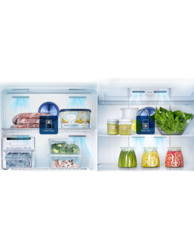 REFRIGERATEUR SAMSUNG 2 PORTES 585L GRIS