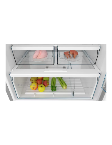 REFRIGERATEUR  BOSCH 2 PORTES 687/641 AVEC AFFICHEUR INOX Serie 6