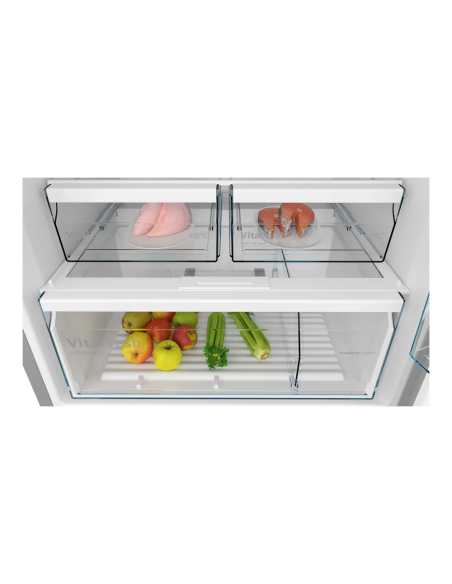 REFRIGERATEUR  BOSCH 2 PORTES 687/641 AVEC AFFICHEUR INOX Serie 6