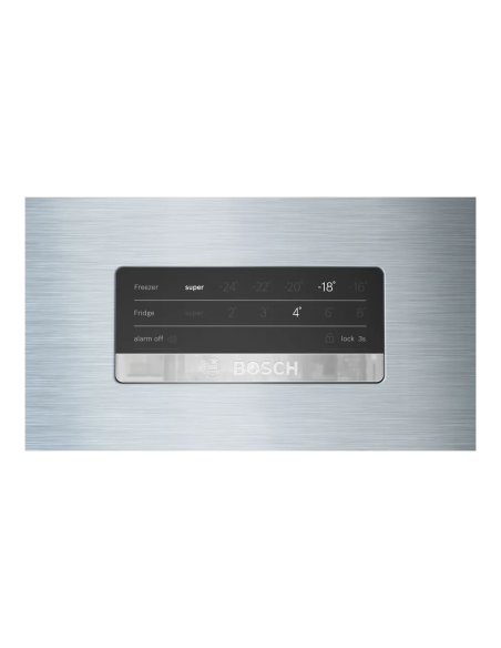 REFRIGERATEUR  BOSCH 2 PORTES 687/641 AVEC AFFICHEUR INOX Serie 6