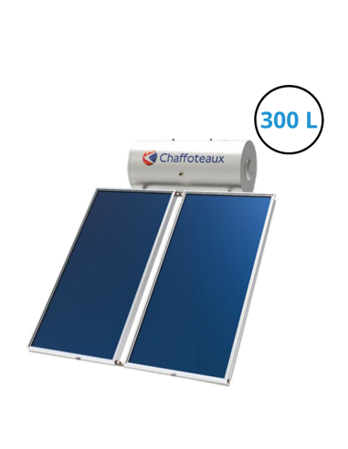 CHAUFFE EAU CHAFFOTEAUX GR 300L SOLAIRE 2 PLAQUES " sans installation"