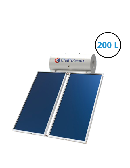 CHAUFFE EAU CHAFFOTEAUX GR 200L SOLAIRE 2 PLAQUES "sans installation"