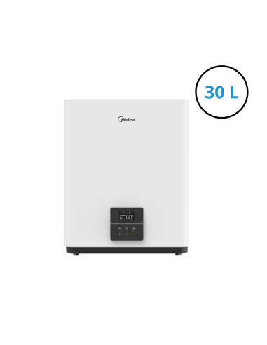 CHAUFFE EAU ELECTRIQUE MIDEA SLIM 2000W 30L SMART DIGITAL  HORIZONTAL/VERTICAL "Sans installation"