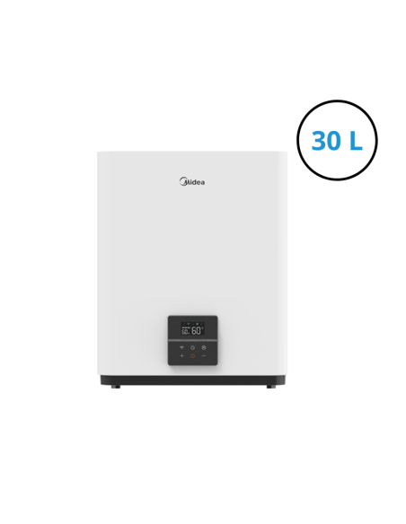 CHAUFFE EAU ELECTRIQUE MIDEA SLIM 2000W 30L SMART DIGITAL  HORIZONTAL/VERTICAL "Sans installation"