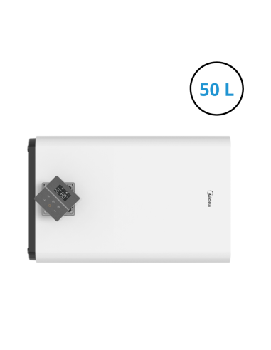 CHAUFFE EAU ELECTRIQUE MIDEA SLIM 2000W 50L SMART DIGITAL HORIZONTAL/VERTICAL "Sans installation"