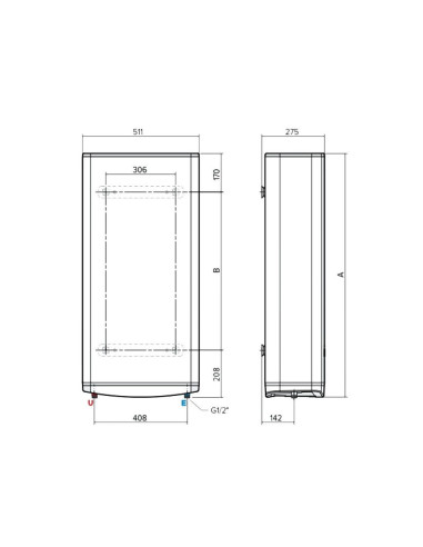 CHAUFFE EAU ELECTRIQUE ARISTON VELIS PRO 50 EU NEW " sans installation"