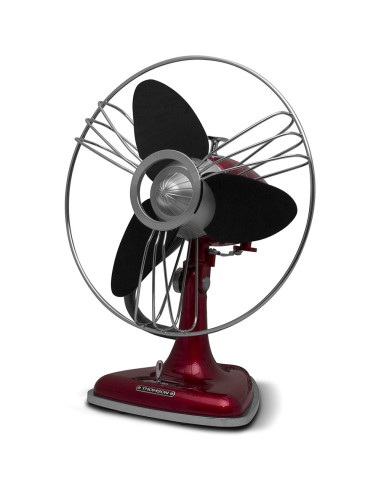 VENTILATEUR THOMSON DE TABLE 30CM 35W ROUGE