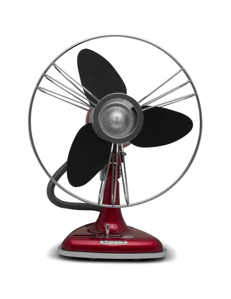 VENTILATEUR THOMSON DE TABLE 30CM 35W ROUGE