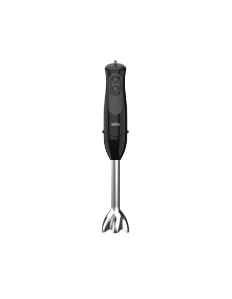 MIXEUR PLONGEANT BRAUN MULTIQUICK 3 SAUCE + MINI HACHOIR + FOUET 900W NOIR