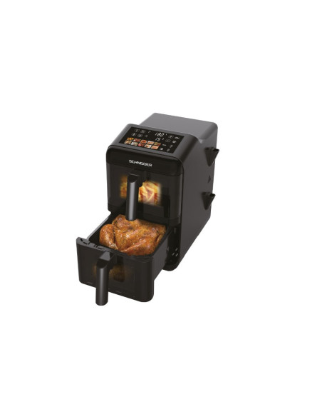 AIR FRYER SCHNEIDER DUAL 12L (6L+6L) 3000W