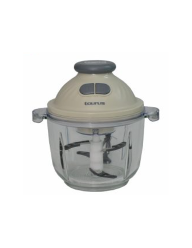 PACK(BLENDER TAURUS LIMA 400W 1,5L BLANC+MIXEUR PLONGEANT TAURUS EASY 750W BLANC+MINI HACHOIR TAURUS CHOPPER TOP GLASS)