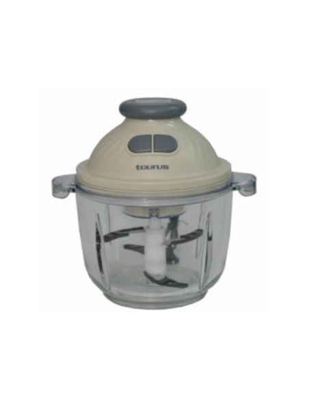 PACK(BLENDER TAURUS LIMA 400W 1,5L BLANC+MIXEUR PLONGEANT TAURUS EASY 750W BLANC+MINI HACHOIR TAURUS CHOPPER TOP GLASS)