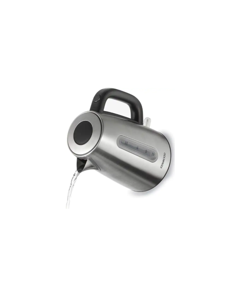 BOUILLOIRE KENWOOD EN ACIER INOXYDABLE 1,7 L- 3000 W ARGENT/NOIR