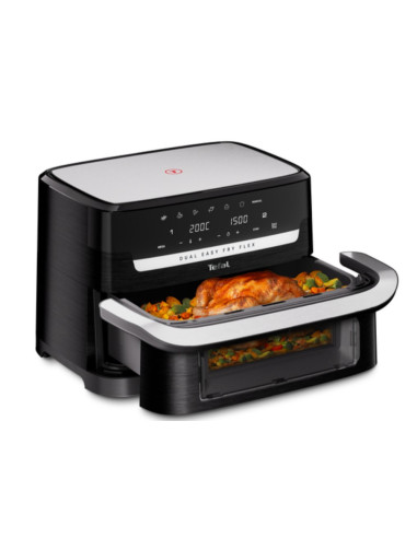 FRITEUSE TEFAL FLEX DUAL EASY FRY 9L NOIR