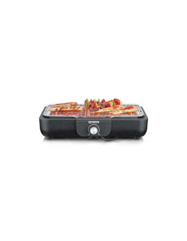 BARBECUE SEVERIN ELECTRIQUE 2300W 29CM NOIR