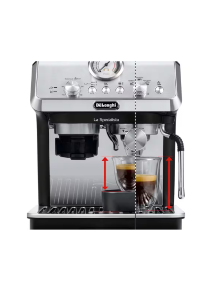 CAFETIERE DELONGHI ESPRESSO SPECIALISTA ARTE AVEC BUSE A LAIT PRO