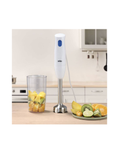 MIXEUR PLONGEANT BRAUN MULTIQUICK 1 450 W  BLANC 2