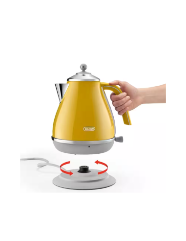 BOUILLOIRE DELONGHI ICONA CAPITALS 1,7 L 2000 W JAUNE