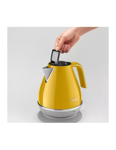 BOUILLOIRE DELONGHI ICONA CAPITALS 1,7 L 2000 W JAUNE