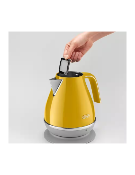 BOUILLOIRE DELONGHI ICONA CAPITALS 1,7 L 2000 W JAUNE