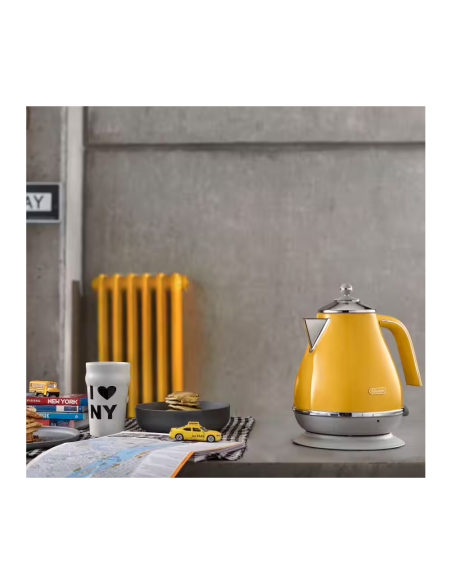 BOUILLOIRE DELONGHI ICONA CAPITALS 1,7 L 2000 W JAUNE