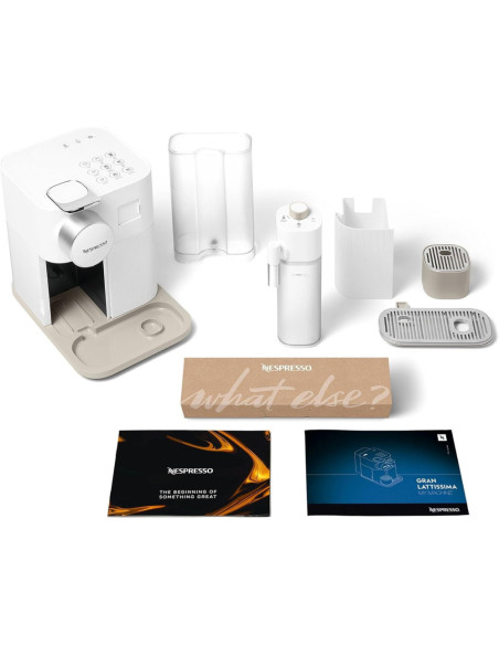 CAFETIERE NESPRESSO GRAN LATTISSIMA MCH WHT F541 BLANC