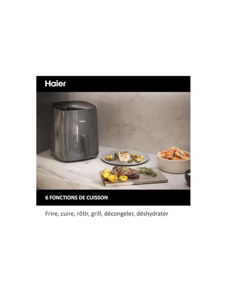 AIR FRYER HAIER SANS HUILE 5L 1500W