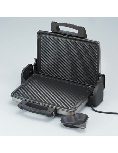 PANINI SEVERIN 1800W GRILL VIANDE GRIS