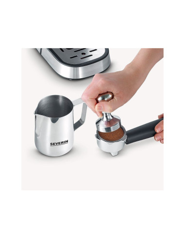 CAFETIERE SEVERIN 15 BARS INOX