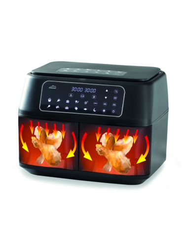 AIR FRYER (Friteuse) LACOR DUPLOAIR 4 Lx 2