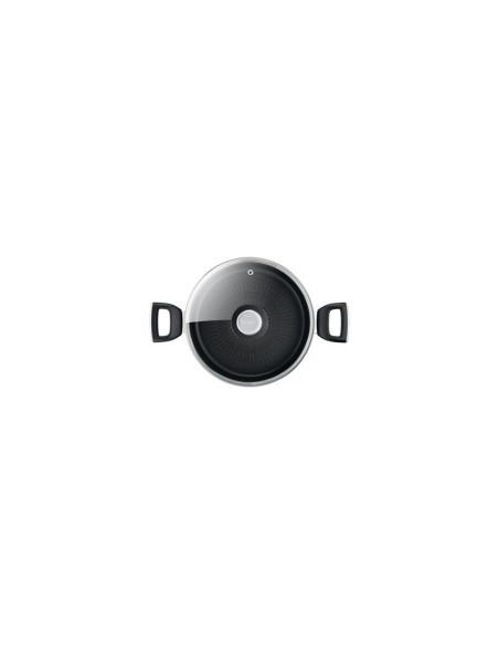 FAITOUT TEFAL UNLIMITED 24CM+COUV VERRE ANTIADHÉSIF - INDUCTION