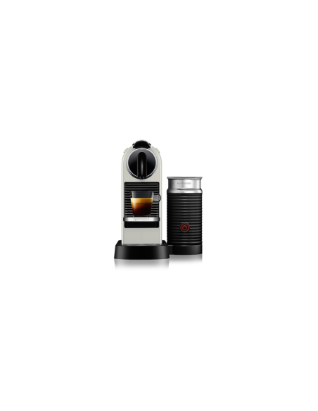 CAFETIERE NESPRESSO CITIZ & MILK D123 WHITE