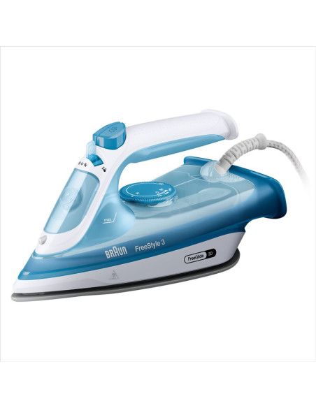FER VAPEUR BRAUN FREESTYLE3, 2400 W BLEU