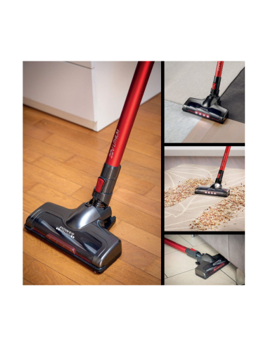ASPIRATEUR KENWOOD BALAIS SS FIL 2EN1 ROUGE