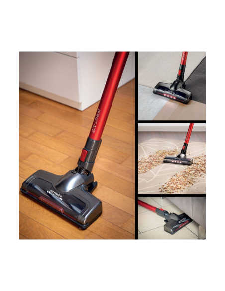 ASPIRATEUR KENWOOD BALAIS SS FIL 2EN1 ROUGE