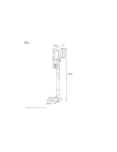 ASPIRATEUR AEG BALAI 0.4L, AUTONOMIE 60MIN, WALNUT BROWN