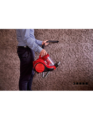 ASPIRATEUR ROWENTA POWER CYCLONIC ROUGE