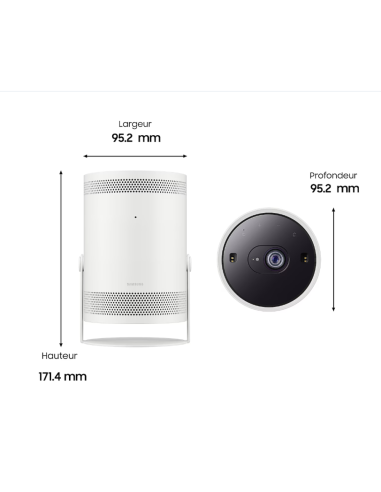 VIDEO PROJECTEUR SAMSUNG 100 POUCES FHD SMART2ND GEN