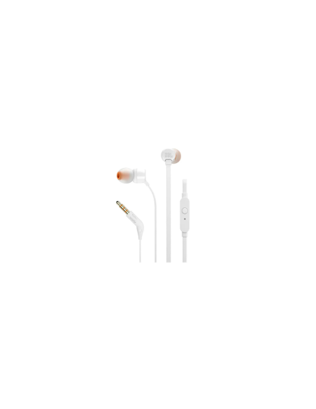ECOUTEURS JBL T110 A/MIC BLANC