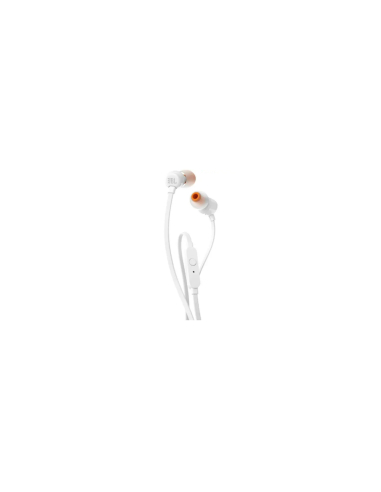 ECOUTEURS JBL T110 A/MIC BLANC