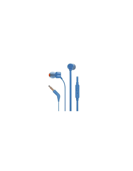 ECOUTEURS JBL T110 A/MIC BLEU