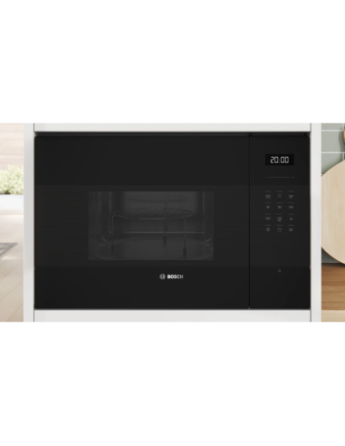 MICRO ONDE BOSCH ENCASTRABLE SERIE 6 NOIR
