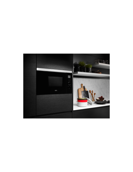 MICRO ONDES AEG ENCASTRABLE 37CM INOX