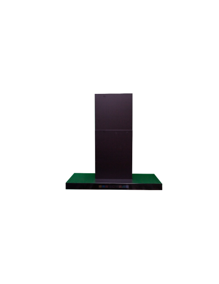 HOTTE SCHNEIDER DECORATIVE AVEC ECRAN EN VERRE 90CM NOIR