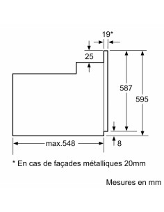 FOUR BOSCH ELECTRIQUE ENCASTRABLE 60cm MULTIFONCTION INOX 2