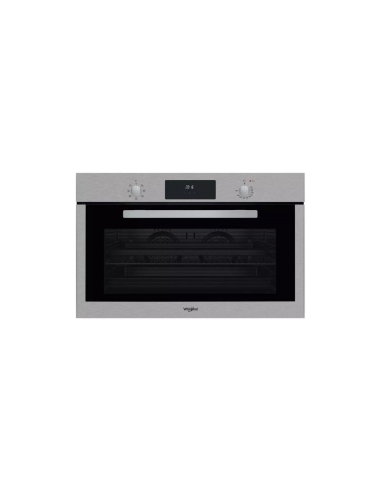 FOUR WHIRLPOOL ELECTRIQUE MULTIFONCTION 90CM INOX
