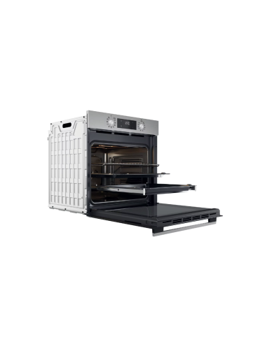 FOUR WHIRLPOOL ELECTRIQUE MULTIFONCTION CHALEUR PULSÉE INOX