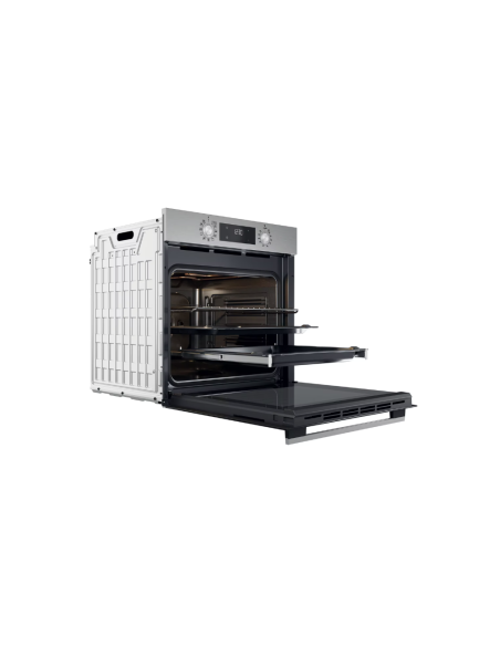 FOUR WHIRLPOOL ELECTRIQUE MULTIFONCTION CHALEUR PULSÉE INOX