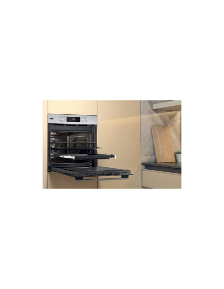 FOUR WHIRLPOOL ELECTRIQUE MULTIFONCTION PYROLYSE INOX